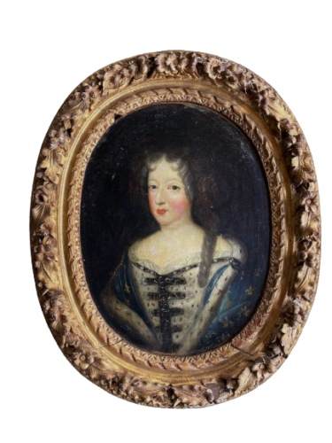 Portrait Ovale Marie-Thérèse d’Autriche