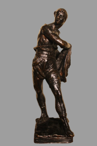 Gladiateur en bronze d’Eugène MARIOTON